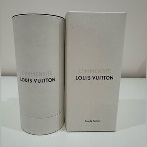 SOLD ELSEWHERE LV  L'Immensite 100ml/3.4 Perfume Packaging Box&Box Canister